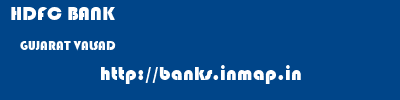 HDFC BANK  GUJARAT VALSAD    banks information 